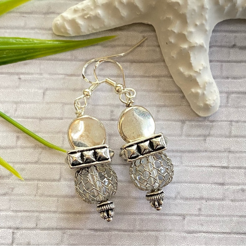 3/$25 Silver Dangle Earrings - Goth, Steampunk, Unique